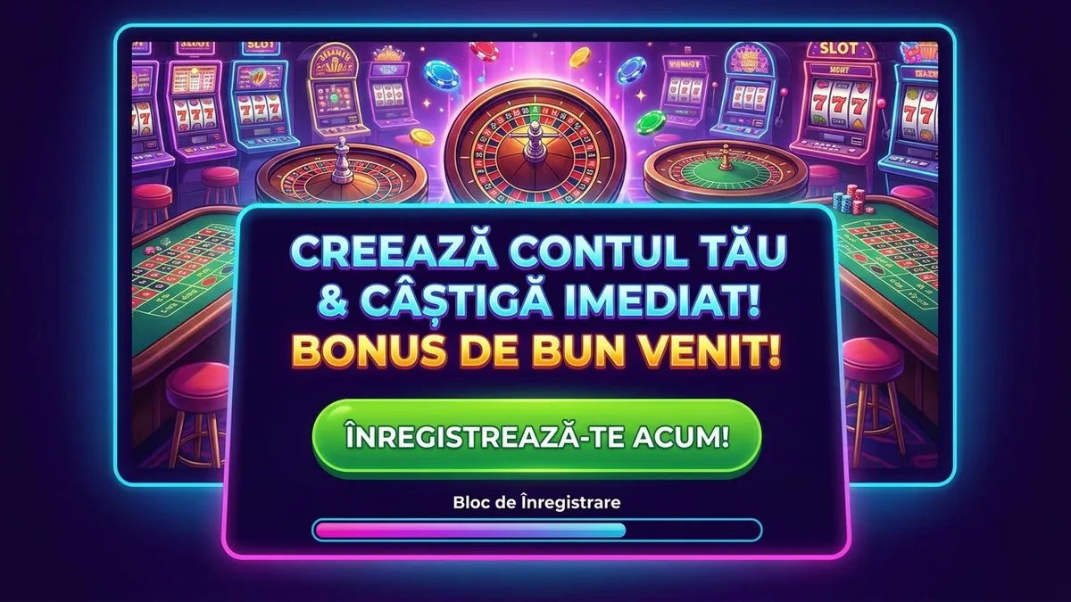 Înregistrare cu bonus